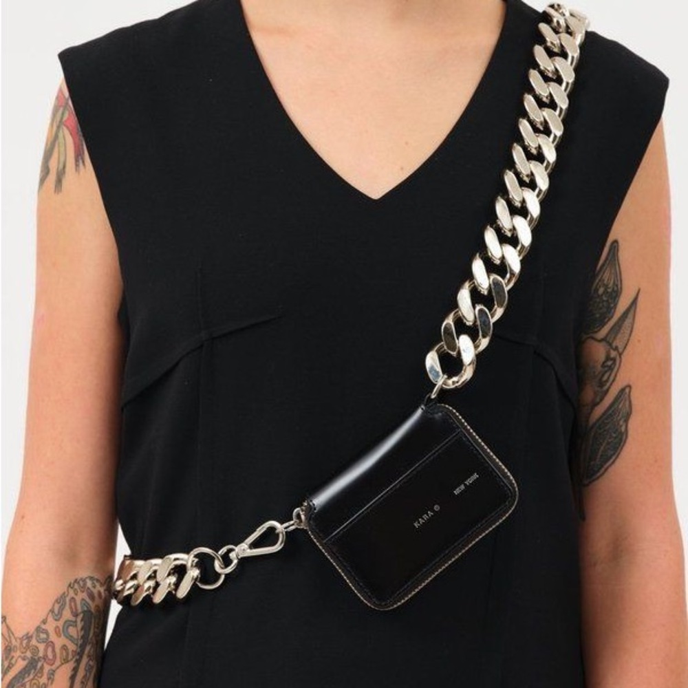 NWT: Kara Bike Wallet Crossbody Bag